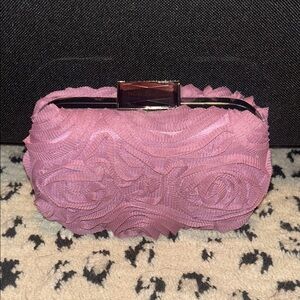 Elegant Lilac Clutch Bag